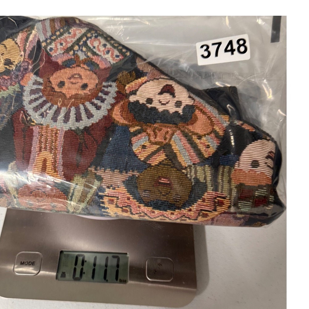 Vintage Reversible Tapestry Vest Children of the World Multicultural Teacher - Picture 11 of 11